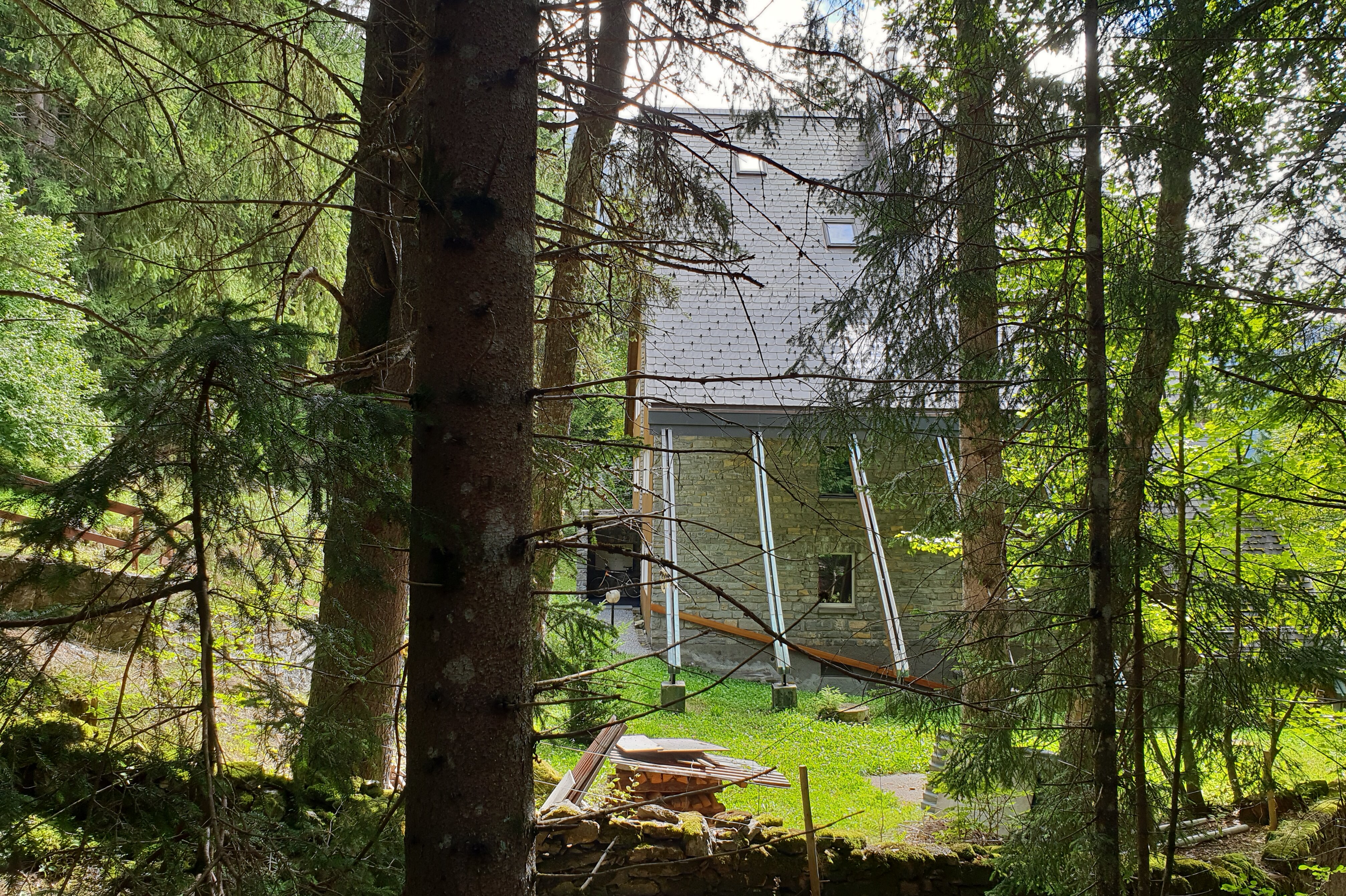 Mehrfamilien-Ferienhaus im Wald