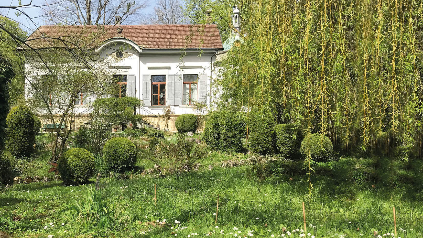 Villa Elfenau, Promenade de la Suze, Bienne. 